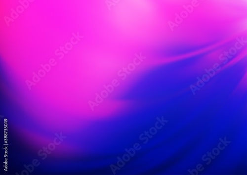 Light Pink, Blue vector abstract background. A vague abstract illustration with gradient. The elegant pattern for brand book.