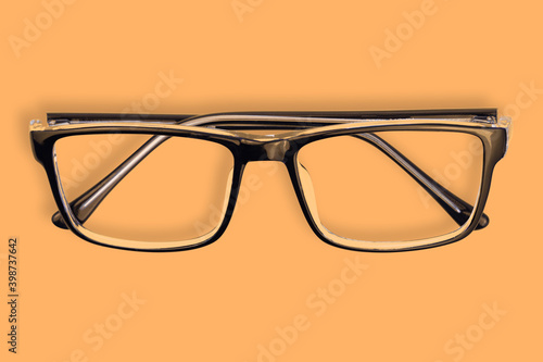 Glasses for improving vision. Glasses seamless pattern.