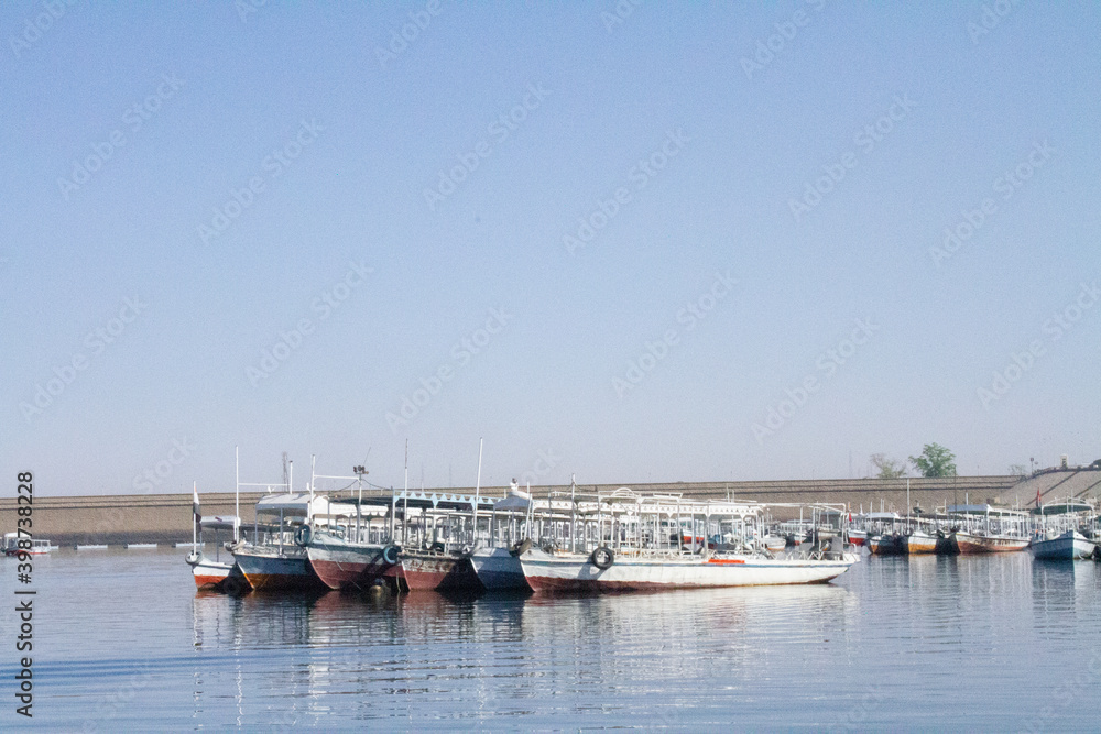 Fototapeta premium Barcos Nilo