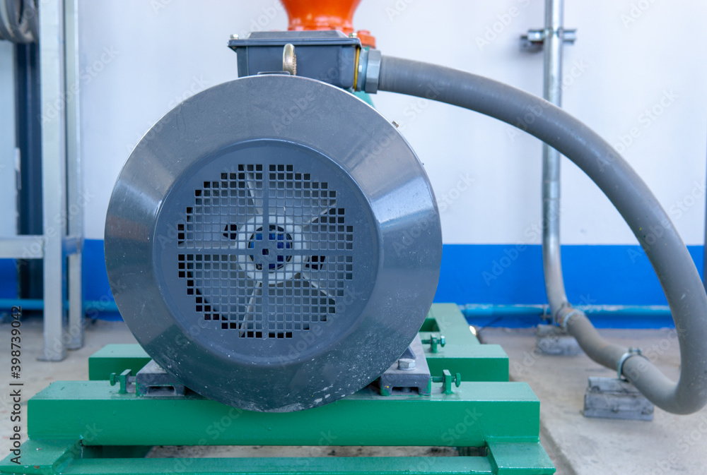 Pump and motor which popular to install with pipe in industrial. Pump and motor which popular to install with pipe in industrial.