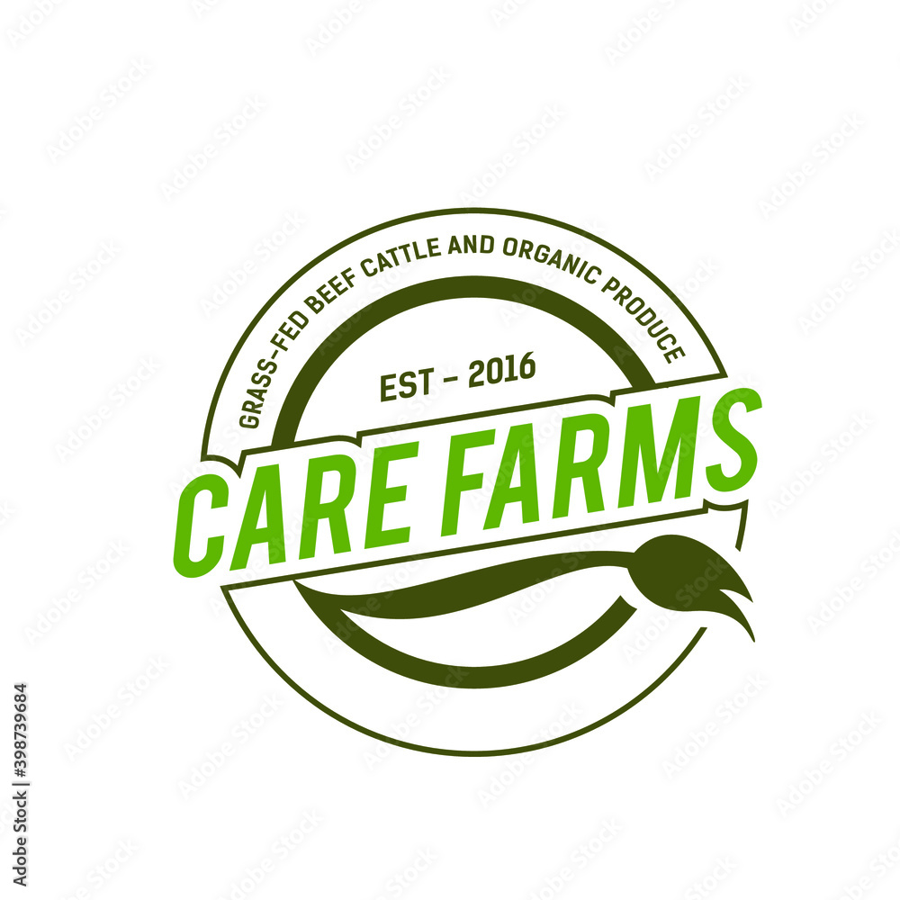 retro farm logo retro farm logo