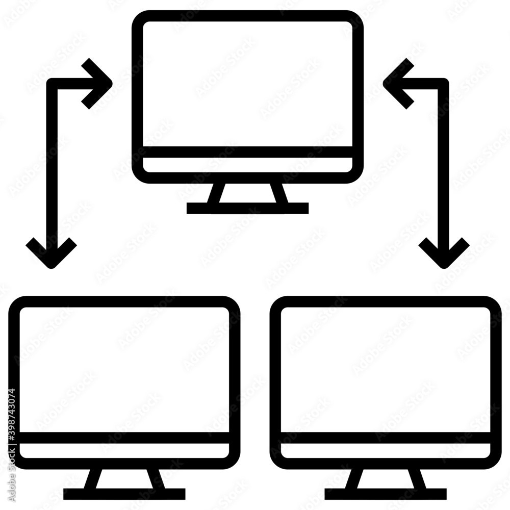 Line vector design of data exchanging Line vector design of data exchanging