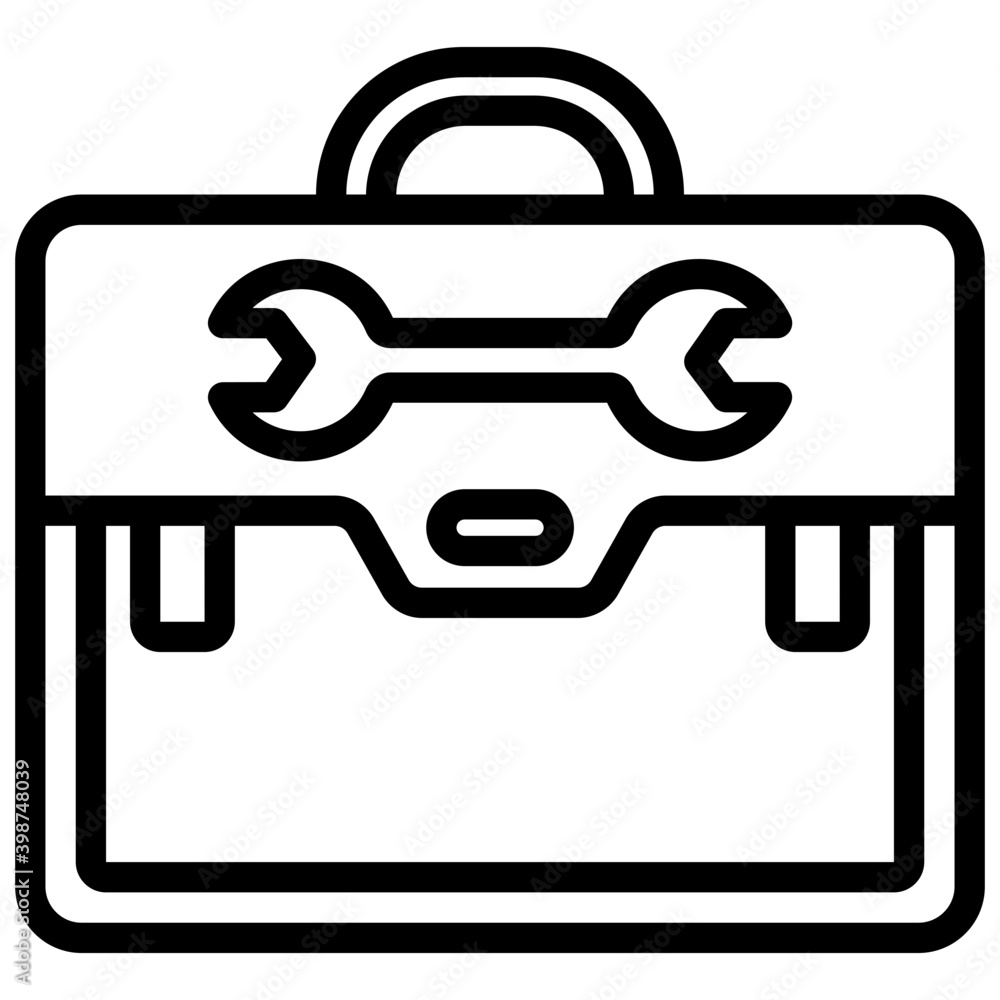 Business management icon in line design Business management icon in line design