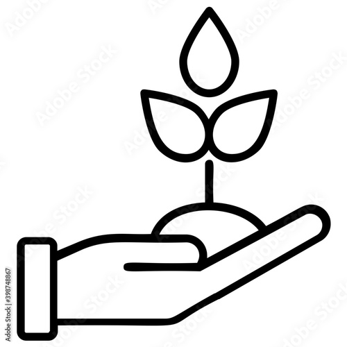 Eco friendly environment in line design 