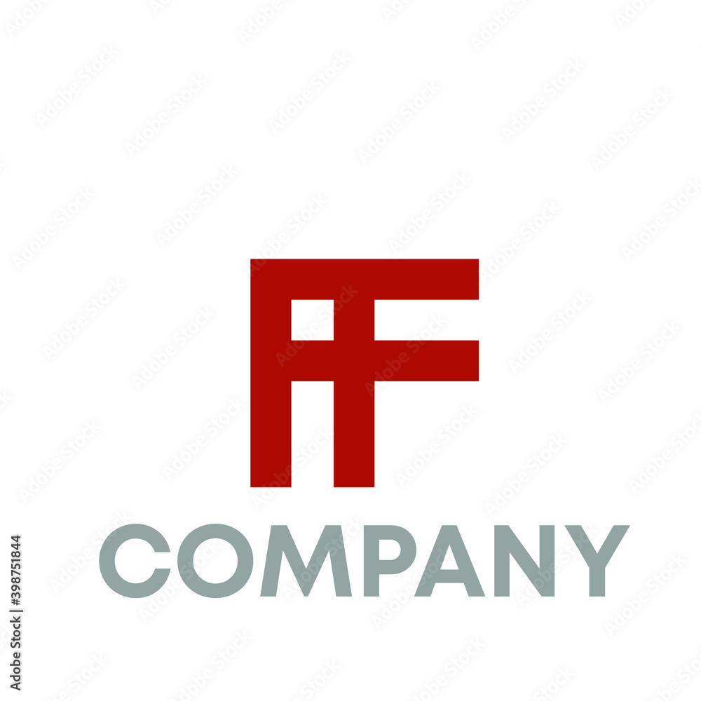 Obraz premium F logo 