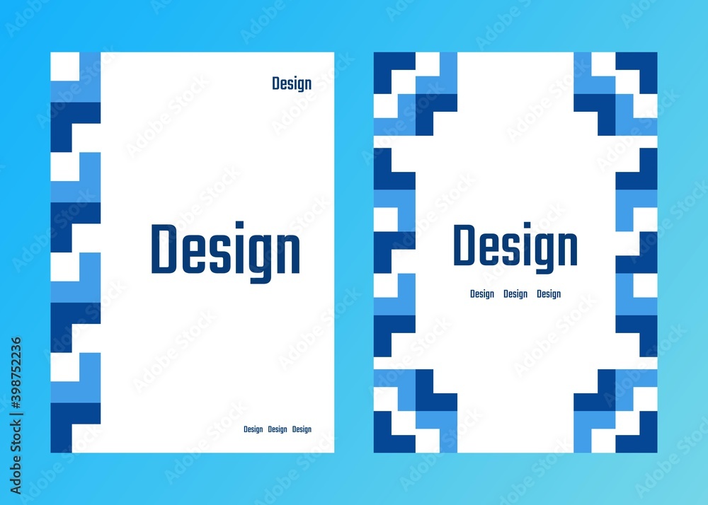 Abstract geometric template pattern, suitable and editable for book cover, poster, magazine, leaflet. Vector Abstract geometric template pattern, suitable and editable for book cover, poster, magazine, leaflet. Vector