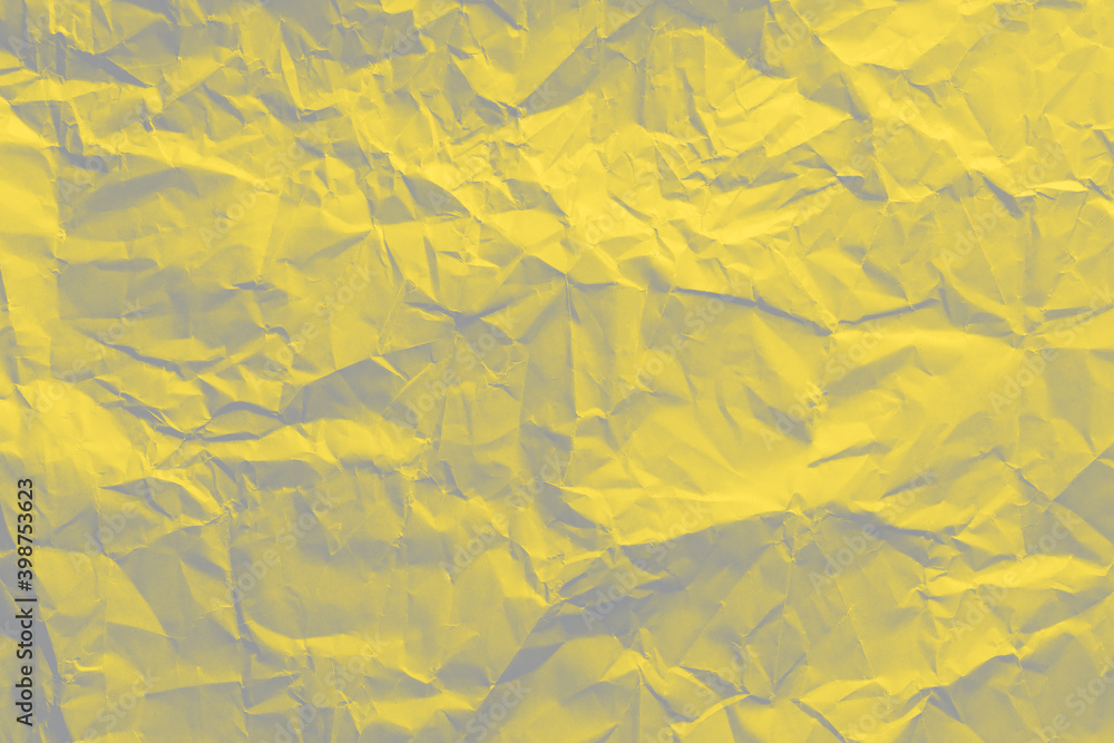 Obraz premium Crumpled paper. Abstract background with copy space.