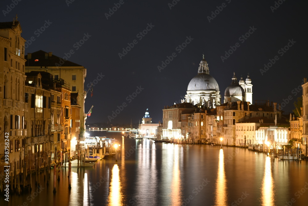 Venice, Italy, Grand canal Venice, Veneto, River, Curch Santa Maria della Salute