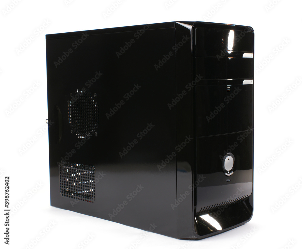 Obraz premium computer case 3d view