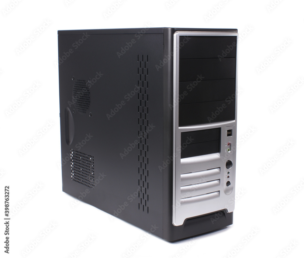 computer case 3d view
