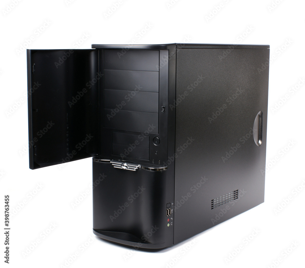 computer case 3d view computer case 3d view