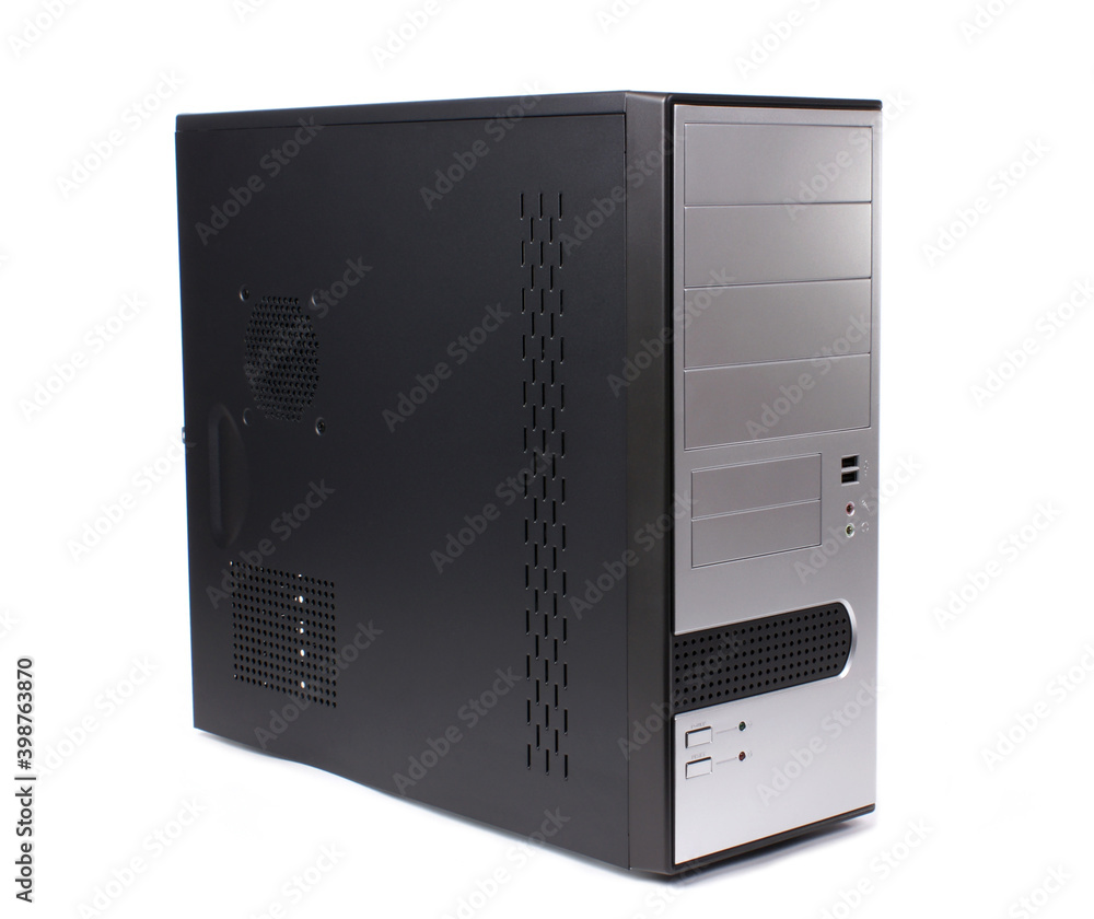 computer case 3d view computer case 3d view