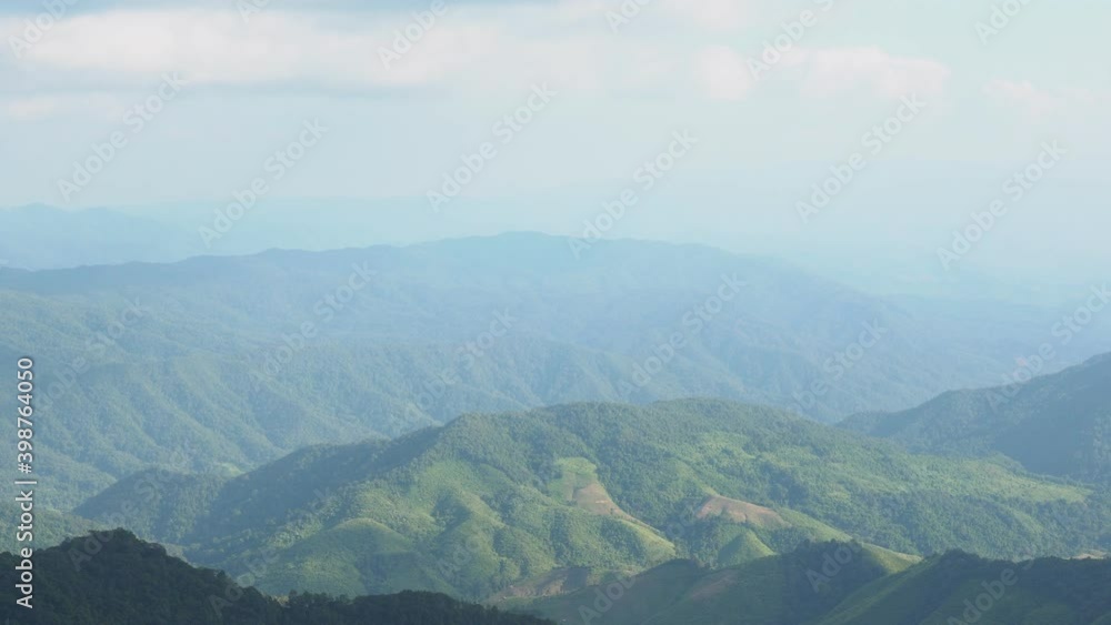 landscape view of green mountain under blue sky landscape view of green mountain under blue sky