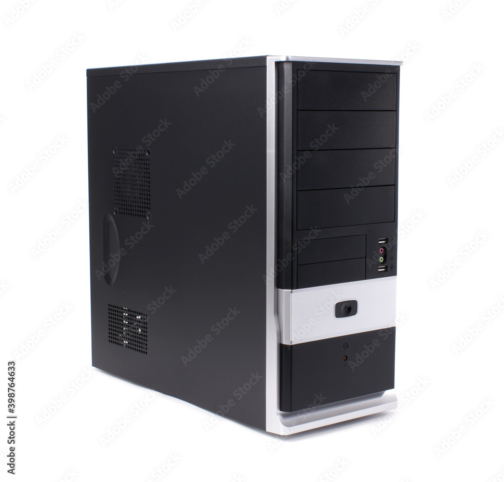 computer case 3d view computer case 3d view