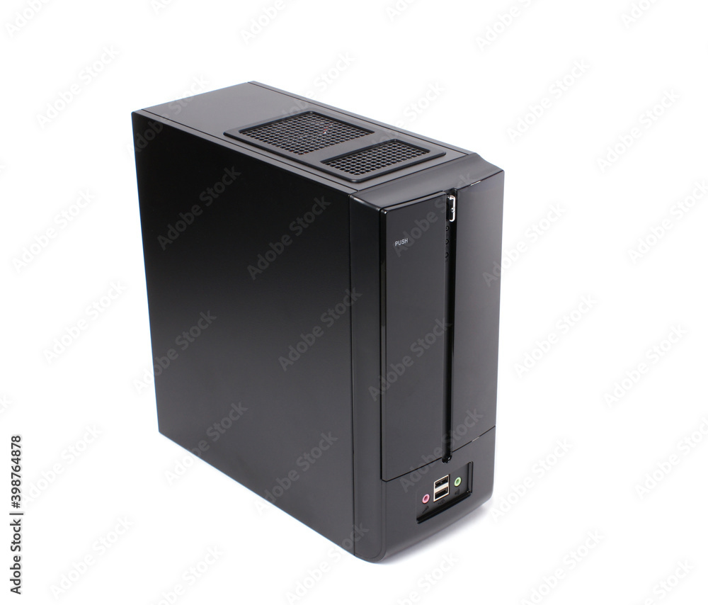 computer case 3d view computer case 3d view