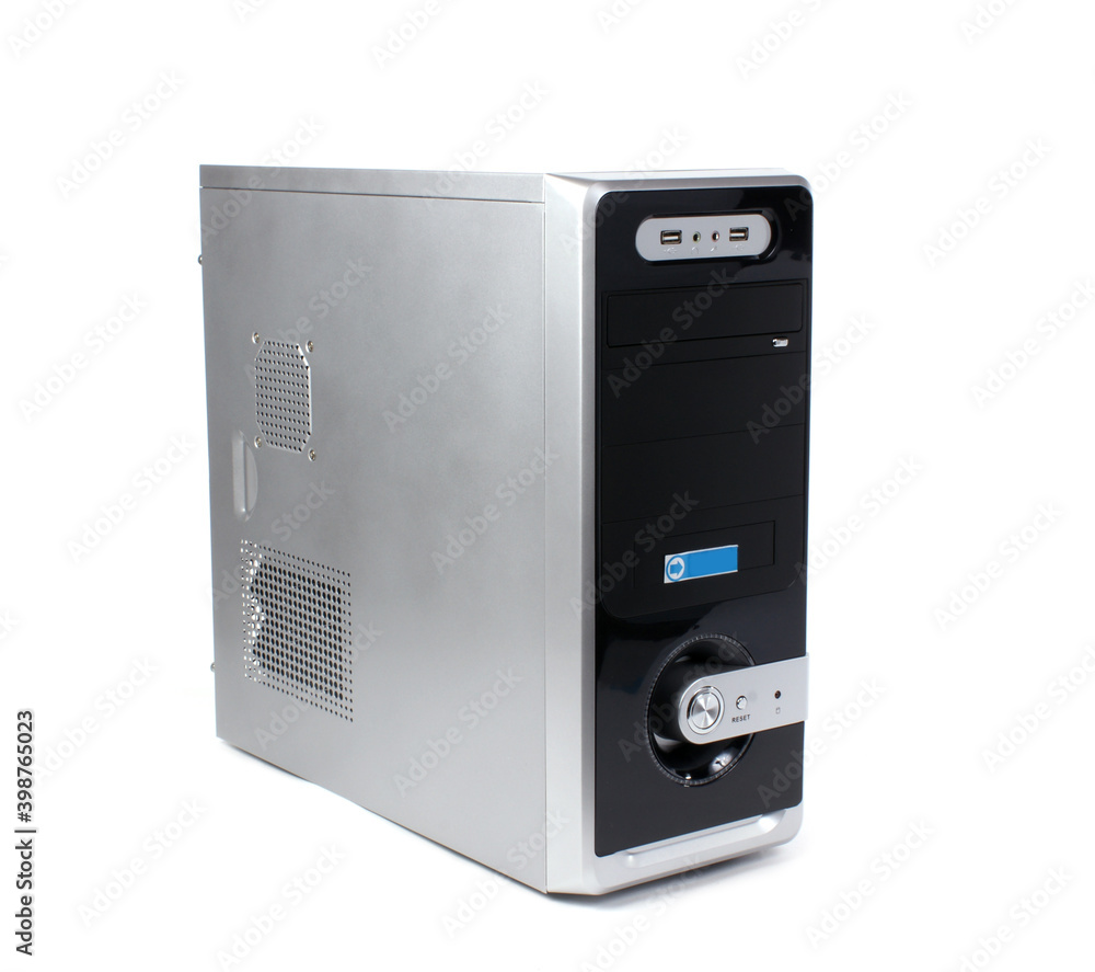 computer case 3d view computer case 3d view