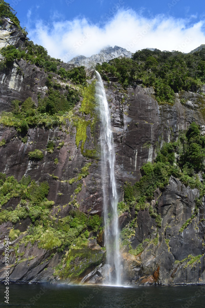 Incredible views in Milford Sounds (New Zealand)