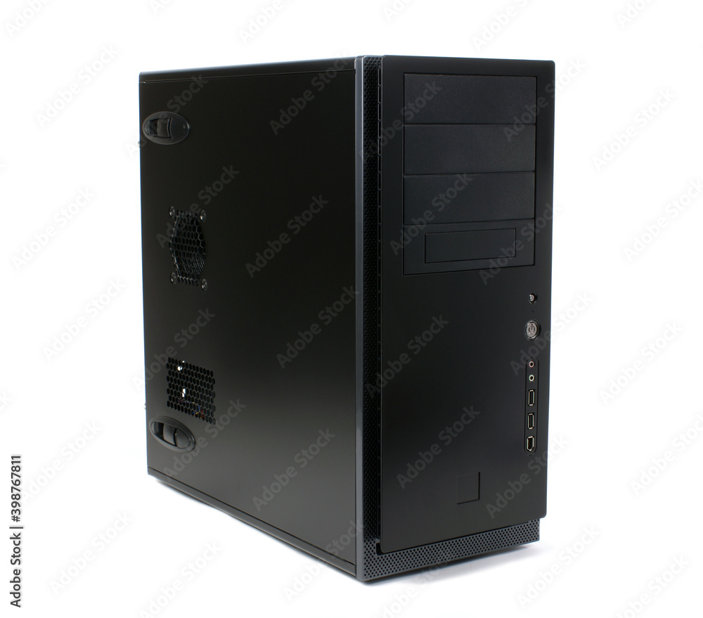 computer case 3d view computer case 3d view