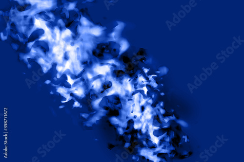 blue smoke background