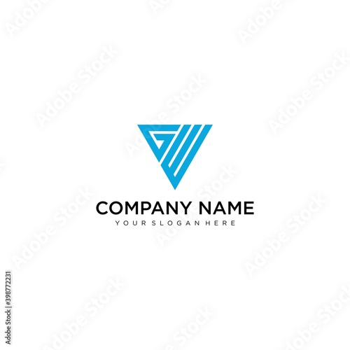 Free Download WG GW icon monogram letter text alphabet logo design - GFXLoad
