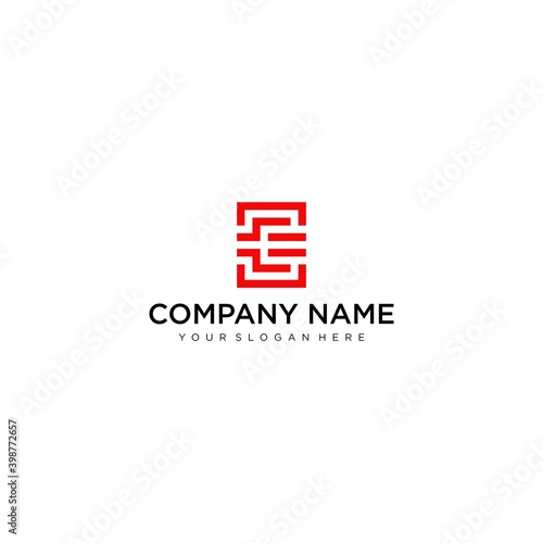 Initial CE Letter Logo Design Vector Template. Monogram and Creative Alphabet CE Letters icon Illustration.