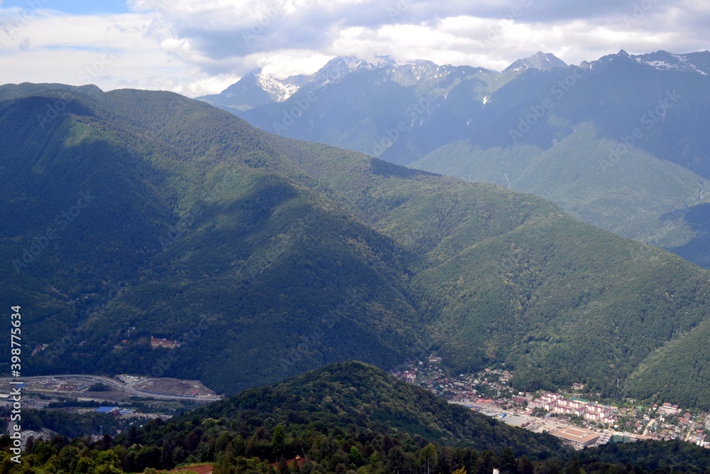 Obraz premium view from the mountain