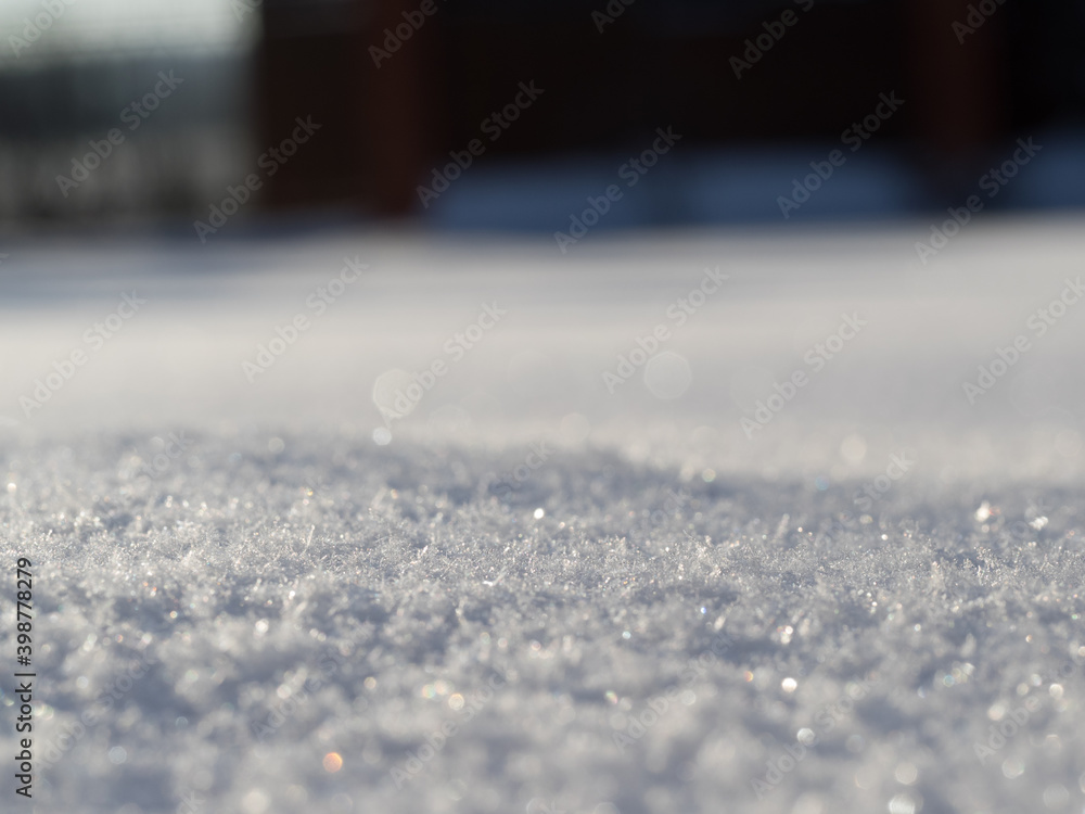 Snow lane. The surface of frozen snow. Texture Snow lane. The surface of frozen snow. Texture