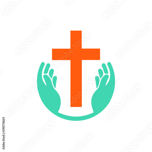 Cross hands prayer of repentance