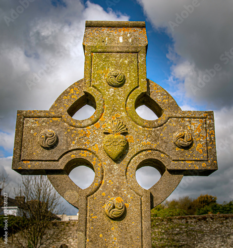 Fotografie Celtic Cross in Ireland