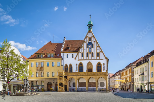 Town hall in Amberg, Germany