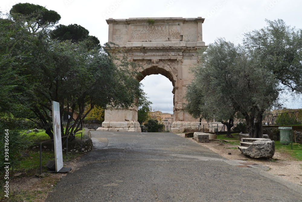 Fototapeta premium Roma Foro Romano