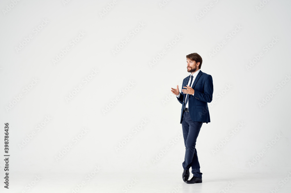 business man classic suit blazer pants model business man classic suit blazer pants model