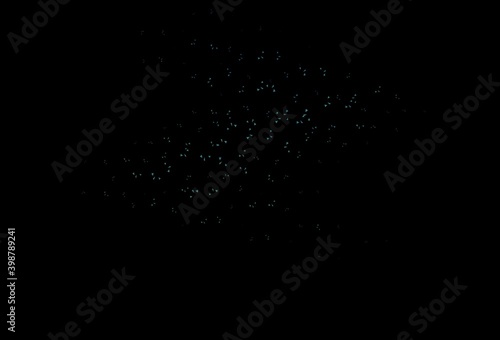 Dark Green vector layout with lines, triangles.