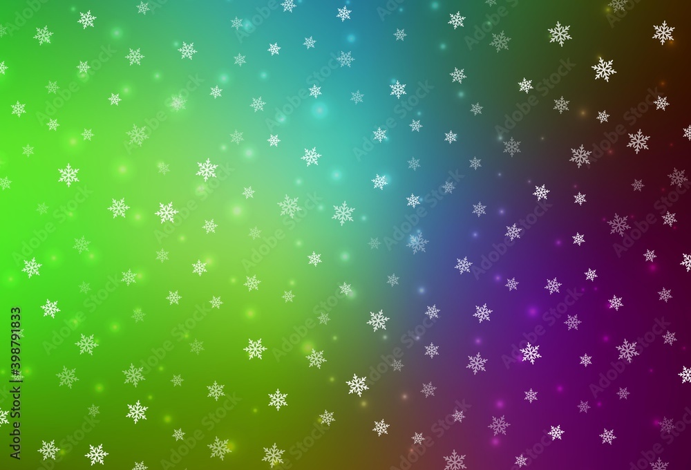 Light Pink, Green vector backdrop in holiday style. Light Pink, Green vector backdrop in holiday style.