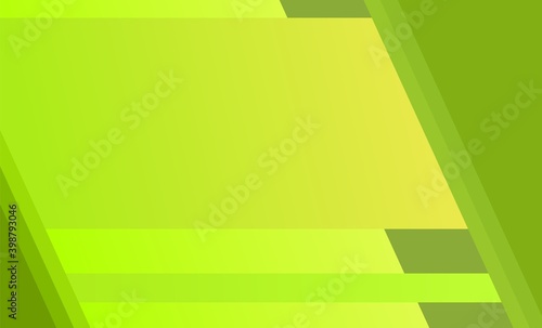 Complex abstract geometric green background. Modern futuristic laconic design. Minimalistic style. Vector