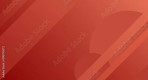 Complex abstract geometric red background. Modern futuristic laconic design. Minimalistic style. Vector