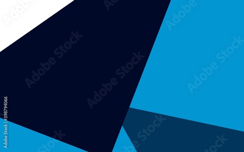Light BLUE vector Lowpoly Background with copy-space. Used opacity mask.