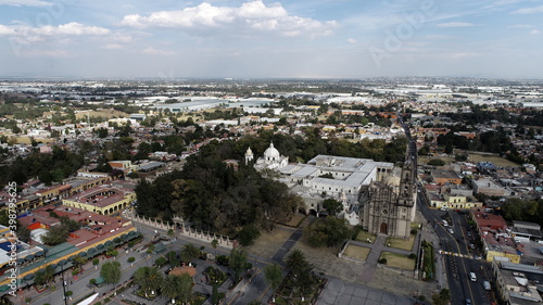 Vistas aéreas de Tepotzotlán, Estado de México