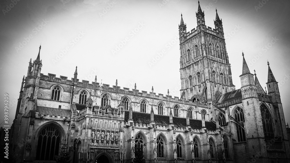 Famous Gloucester Cathedral in England - travel photography