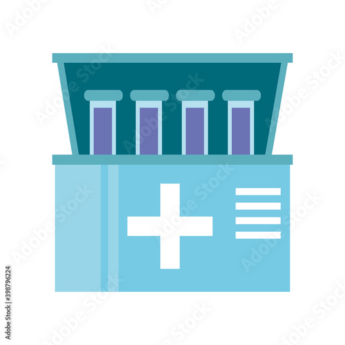 medical equipment laboratory test tubes kit testing