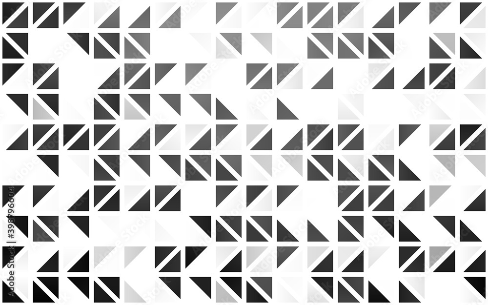 Light Silver, Gray vector seamless template with crystals, triangles. Glitter abstract illustration with triangular shapes. Pattern for design of window blinds, curtains. Light Silver, Gray vector seamless template with crystals, triangles. Glitter abstract illustration with triangular shapes. Pattern for design of window blinds, curtains.