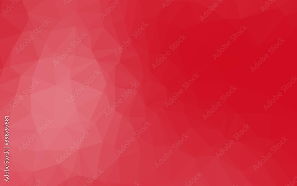 Light Red vector blurry triangle pattern. An elegant bright illustration with gradient. Completely new design for your business. Light Red vector blurry triangle pattern. An elegant bright illustration with gradient. Completely new design for your business.