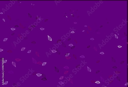 Light Purple vector doodle texture.