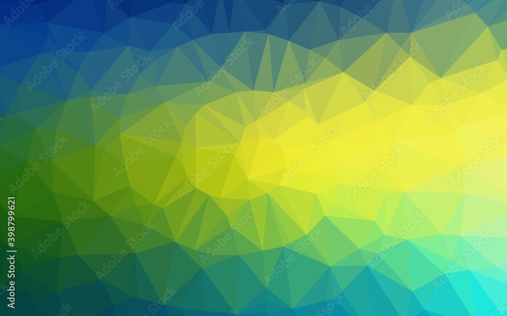 Dark Blue, Yellow vector abstract mosaic background. Glitter abstract illustration with an elegant design. Completely new design for your business. Dark Blue, Yellow vector abstract mosaic background. Glitter abstract illustration with an elegant design. Completely new design for your business.