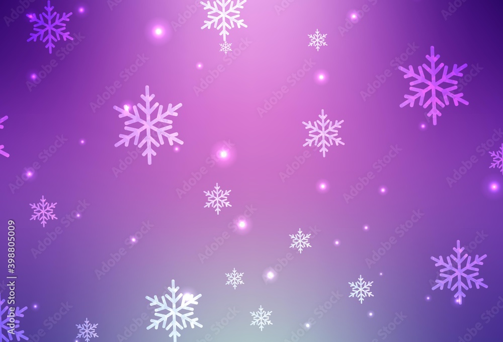 Light Pink vector template in carnival style. Light Pink vector template in carnival style.