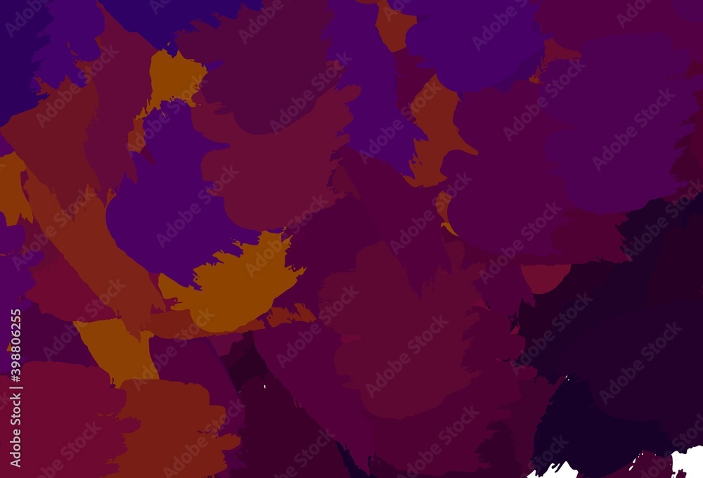 Light Blue, Red vector texture with abstract forms. Light Blue, Red vector texture with abstract forms.