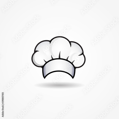 Chef hat logo vector