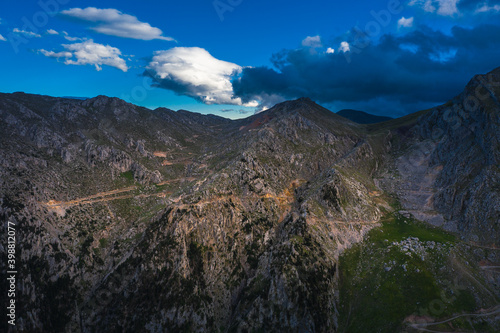 Climbing at Mount Giona, the Highest Mountain of Southern Greece photo