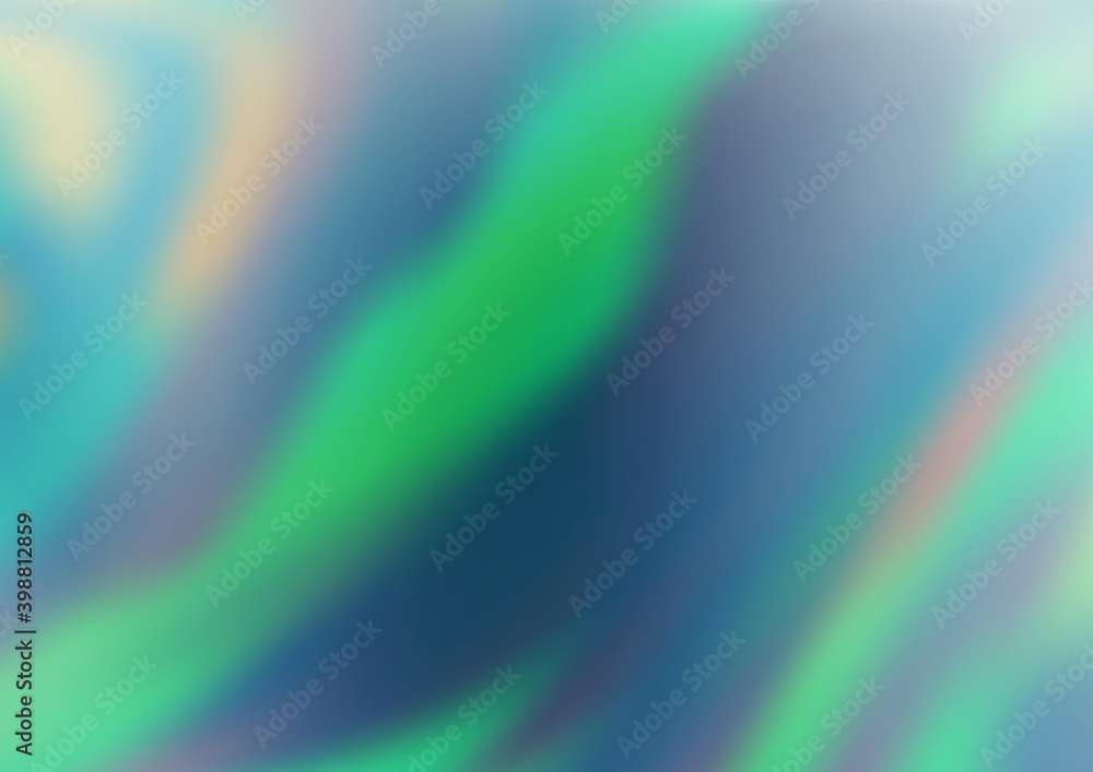 Light Blue, Green vector blurred shine abstract template. Modern geometrical abstract illustration with gradient. The blurred design can be used for your web site. Light Blue, Green vector blurred shine abstract template. Modern geometrical abstract illustration with gradient. The blurred design can be used for your web site.