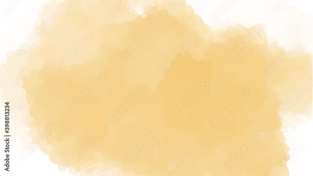 Obraz premium Orange watercolor background for textures backgrounds and web banners design